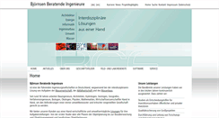 Desktop Screenshot of bjoernsen.de